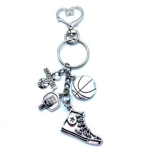 Basketball Keychain Bag Charm